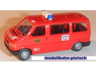 VW T4 BUS FEUERWEHR 1473 VW T4 BFW Würzburg Roco 01473