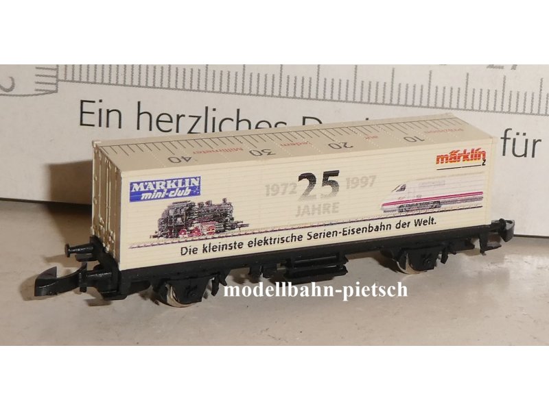 Z Containerwagen Jahre M Rklin Mini Club Zur Messe